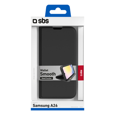 Cover a libro nera per Samsung A26 | SBS