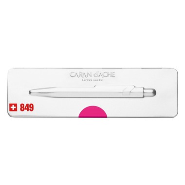 CARAN D'ACHE Kugelschreiber 849 Pop Line 849.590 rosa, mit Metalletui