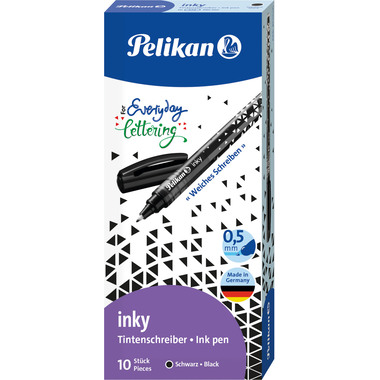 PELIKAN Penna fibra Inky 273 nero