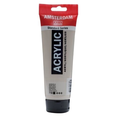 AMSTERDAM Acrylfarbe 250ml 17127180 warmgrau 718