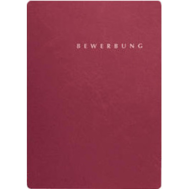 PAGNA Bewerbungsmappe Select 22002-01 rot 3-teilig