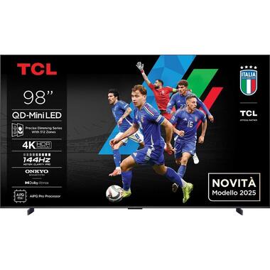 TCL TV 98C6K 98", 3840 x 2160 (Ultra HD 4K), QLED
