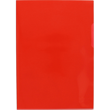 NOVOOO Pro Sichtmappen 120 my A4 400208237 rot, genarbt 100 Stück
