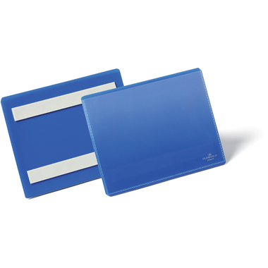 DURABLE Kennzeichnungstasche A6 176307 selbstklebend,quer,50 Stück