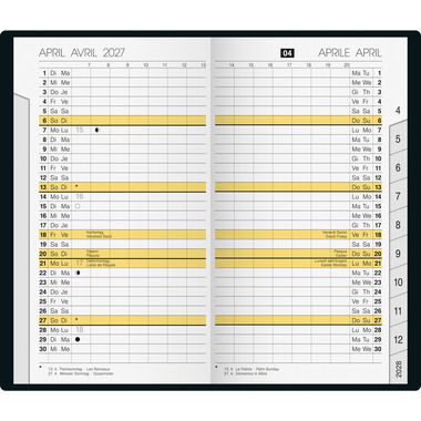 RIDOIDE M-Planer International 2027 7046962907.27 1M/2P nero ML 8.7x15.3cm