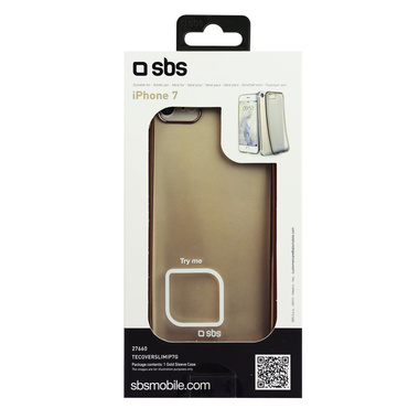 Schutzhülle Extra Slim Gold für iPhone 7 | SBS