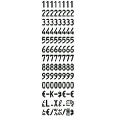 SATO Preisauszeichner JUDO 26 03016% schwarz, Text/Ziffern 26x16mm
