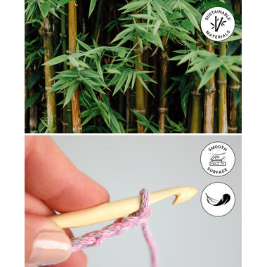 I AM CREATIVE Häkelnadel Set 6201.11 10 & 5 mm 2 Stück