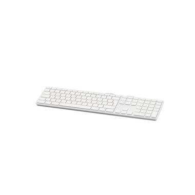 LMP Tastatur KB-1243 Silber, Mac CH-Layout mit Ziffernblock