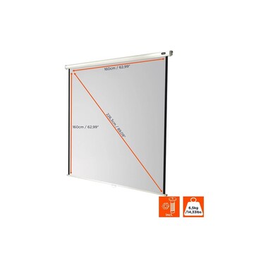 Celexon Roll-Up Screen Eco 160x160cm 1:1