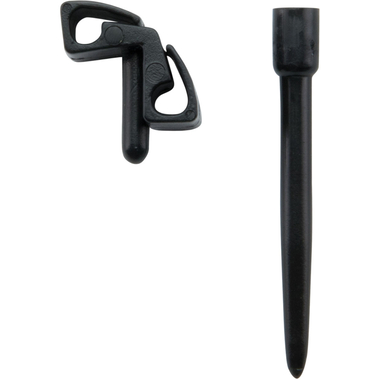 SECURIT Porter p. TAG SPIKE TAG-HLD-BL noir 20 pcs