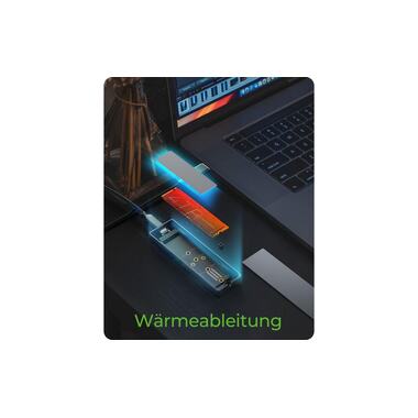 ICY BOX SSD Gehäuse M.2 SATA/NVMe