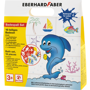 EBERHARD FABER Badespass Box 524116 5 Farben, Schablonen