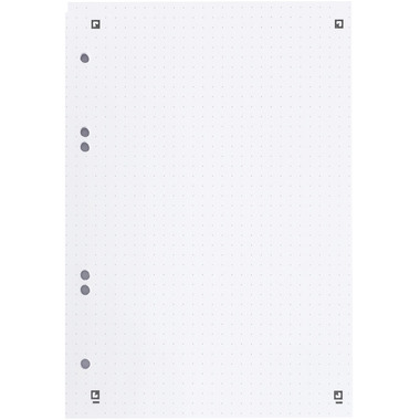 OXFORD Collegeblock SCRIBZEE A5+ 400132392 dotted, vert bleu 80 flls.