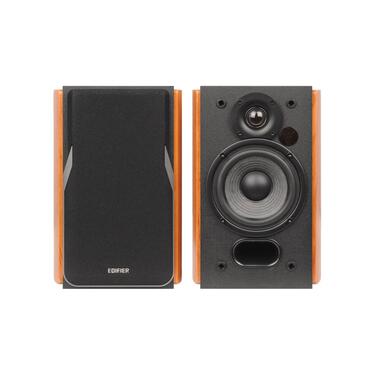 Coppia di diffusori da scaffale Edifier R1380T Marrone, Nero