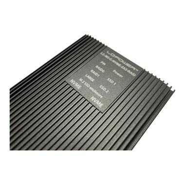 LC-Power Boîtier externe LC-M2-C-NVME-2X2-RAID M2/U.2 SSD