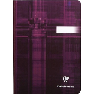 CLAIREFONTAINE Dos Toile Heft A5 69546 liniert 96 Blatt