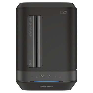 FELLOWES Aktenvernichter Powershred 5103401 LX221, schwarz, P-5, 30lt