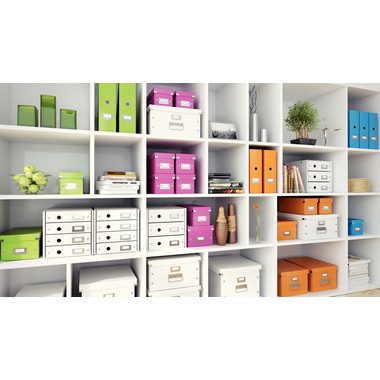 LEITZ Click&Store WOW CD-Ablagebox 60410036 blau 145x135x360mm