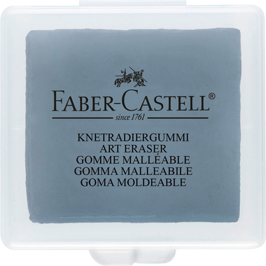 FABER-CASTELL Plasticine ART Eraser gris 127220 49x49x14mm