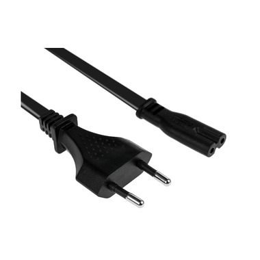 FURBER.power Netzkabel C7-T26 5 m Schwarz
