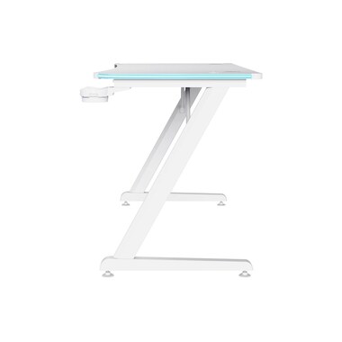 Trust Gaming Tisch GXT 709W Luminus RGB Weiss