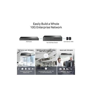 TP-Link VPN-Router Omada 10G VPN Business Router ER8411