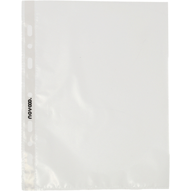 NOVOOO Poches PP 60my A5 071-5449-008 transparent, grainé 50 pcs.