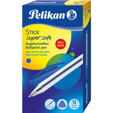 PELIKAN Kugelschreiber Stick super 1mm 804387 blau