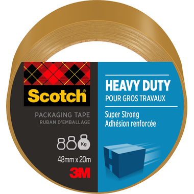 SCOTCH Nastro da imballaggio 48mmx20m C5020D-R heavy duty, marrone