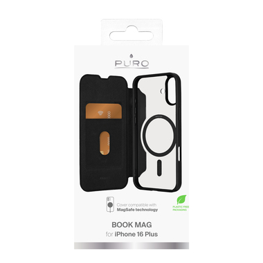 Case Book Mag 2 for iPhone 16 Plus | Puro