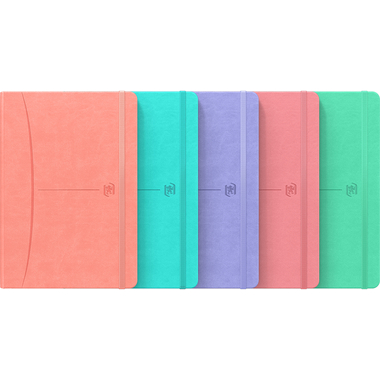 OXFORD Notizbuch Signature A5 400154941 ass., liniert 80 Blatt