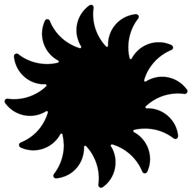 WEDO Perforateur sujet 168216 Soleil