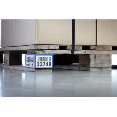 DURABLE Palettenfussbanderole 172407 145x75mm, 50 Stück