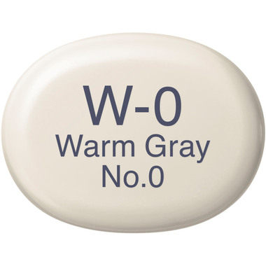 COPIC Marker Sketch 21075108 W-0 - Warm Grey No.0