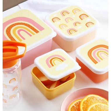ALLC Lunch & Snackbox Set SBSERA41 Rainbow