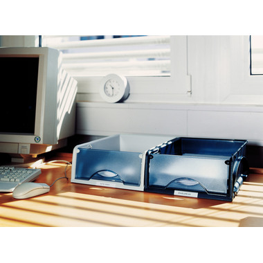 LEITZ Corbeille Courrier Sorty A4/C4 52310095 noir