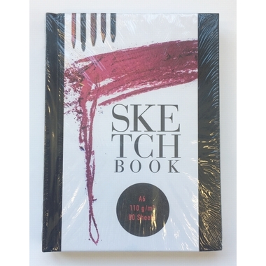 BAM4U.CH Skizzenbuch A6 6676A6 110g, perforiert 80 Blatt