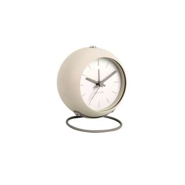 KARLSSON Classic Alarm Clock Globe Beige