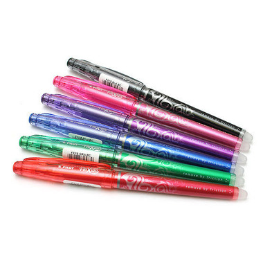 PILOT Roller FriXion Point 0.5mm BL-FRP5-G verde, rechargeable, correg.