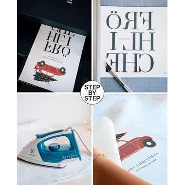 I AM CREATIVE Bügelfolie A4 4010.54 helle Textilien 5 Blatt