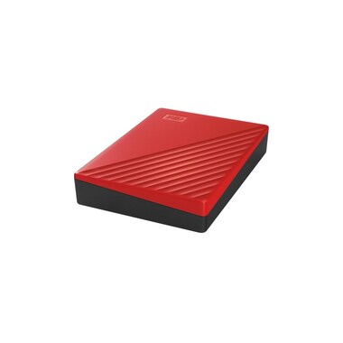 Western Digital External Hard Drive My Passport 4 TB, Red