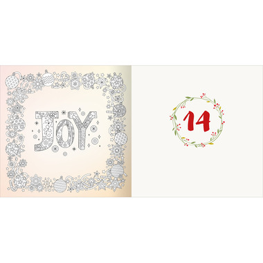 ARS EDITION Calenda. Avvento 21x21cm 13622 Diamanti, colori e adesivi