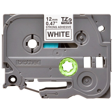 PTOUCH Ruban, strong/adh. noir/blanc TZe-S231 PT-300 12 mm