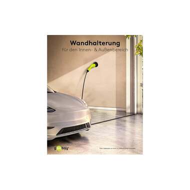Goobay Wandhalterung für Ladekabel Typ-2
