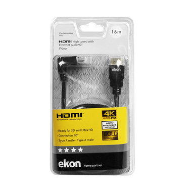 Cavo HDMI con connettori placcati oro