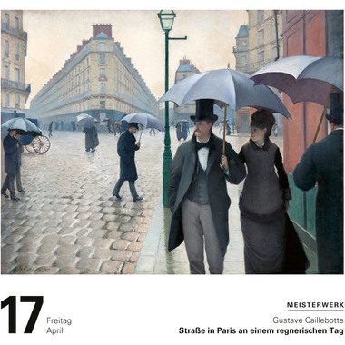 HARENBERG Abreisskalender 2026 2105300+26 Kunst DE 15.4x16.5cm