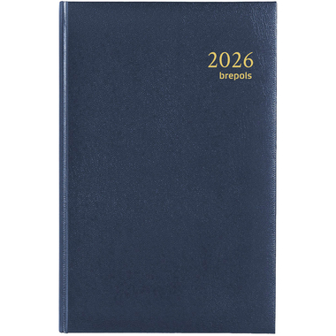 BREPOLS Agenda Saturnus 231 Lima 2026 0.231.1255 1S/2P blu 13.5x21cm