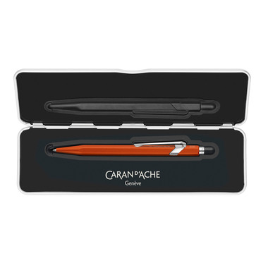 CARAN D'ACHE Stylo à bille 849 Colormat-X 849.776 orange, Slimpack