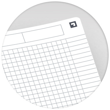 OXFORD Spiralbuch MyColours A5 100102483 kariert 5mm, 90g 90 Blatt